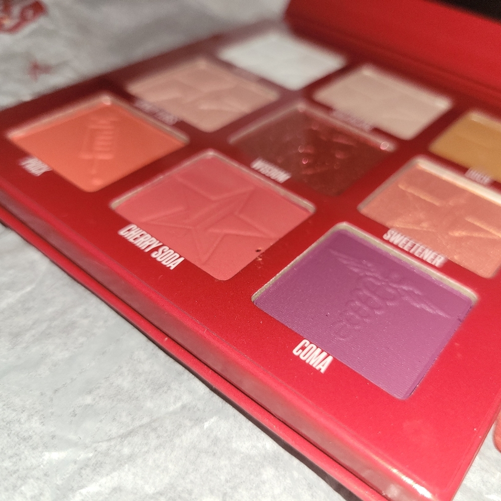 🩸💉🩸💉🩸Blood sugar eyeshadow mini palate ⭐️ Jeffree Star 🌟